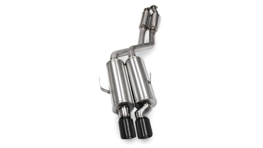 CORSA Performance 14553BLK Corsa 1992-1999 BMW 325i/is Coupe E36 Black Sport Cat-Back Exhaust