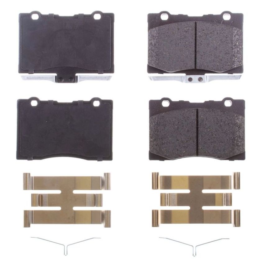 PowerStop 17-1091 PowerStop - Z17 Low-Dust Ceramic Brake Pads with Hardware