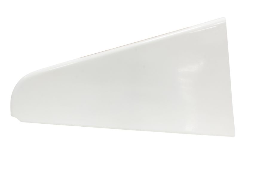 TRIPLE X RACE COMPONENTS TXRMID-BW-0037 Midget Left Arm Guard White