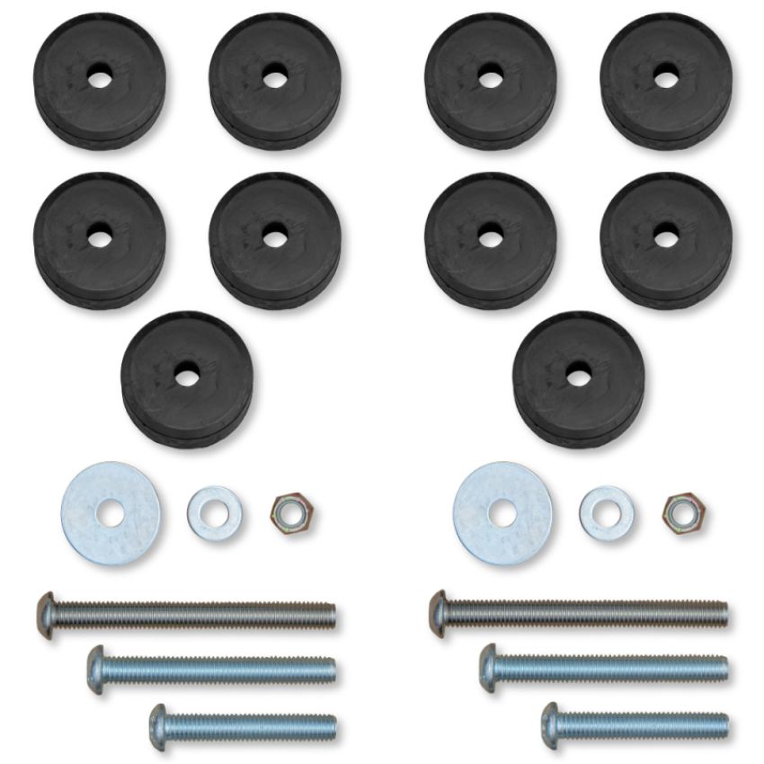 Rock Krawler RK06105 07-18 Jeep Wrangler JK/JKU / 97-06 Wrangler TJ Stackable Front & Rear Bump Stop Kit