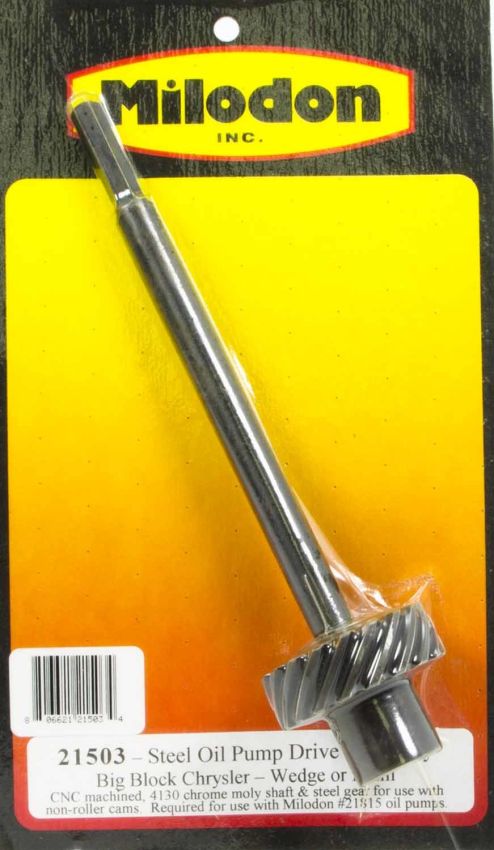 MILODON MIL21503 BBM Steel Oil Pump Drive Gear