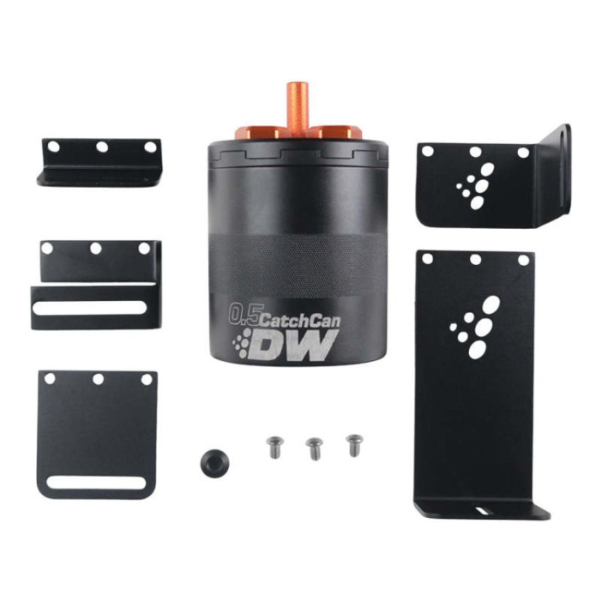 DeatschWerks 8-05-OCC-05L 0.5 Liter Street Oil Catch Can Assembly