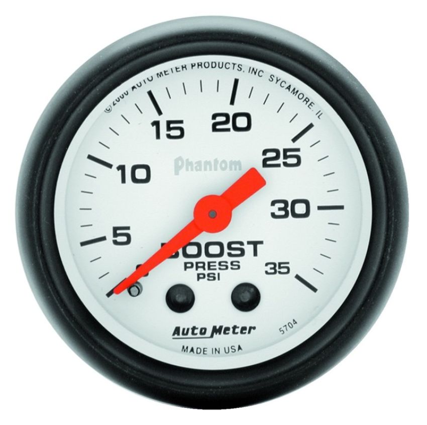 AutoMeter 5704 GAUGE, BOOST, 2 1/16