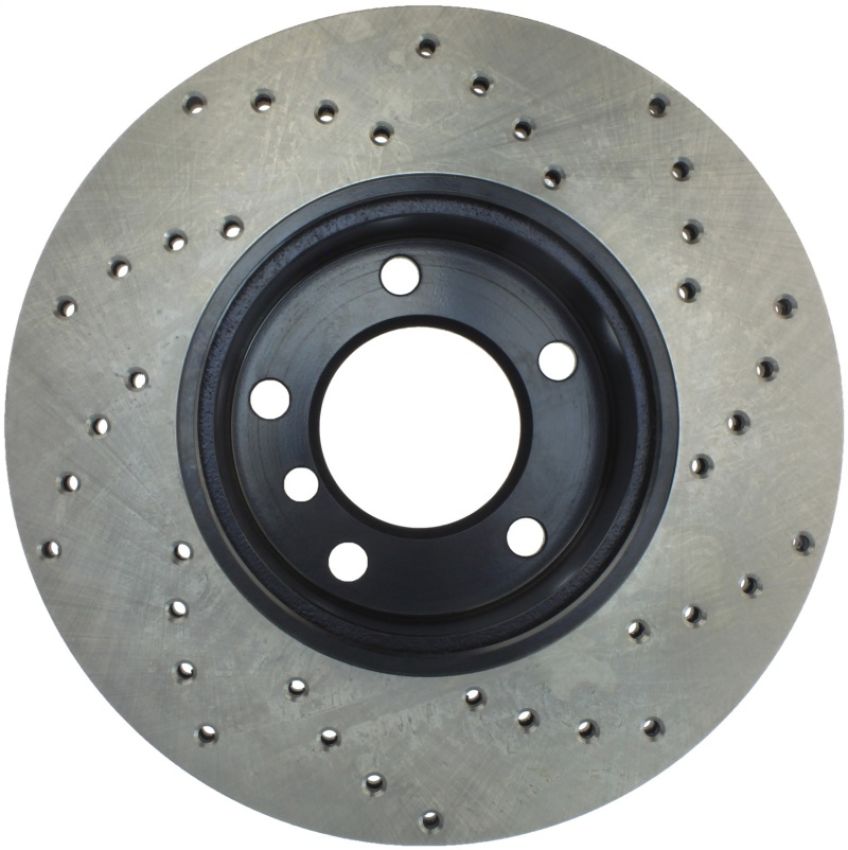 Stoptech 128.34077R 08-10 BMW 128i Cross Drilled Right Front Rotor