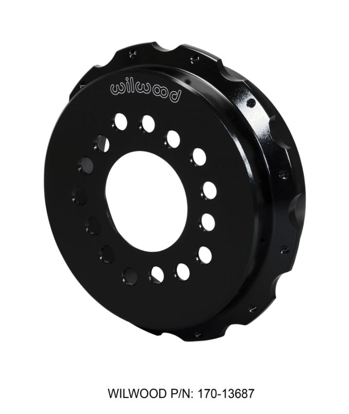 Wilwood 170-13687 Hat-Park Brake 1.25in Offset - Aluminum Multi-5 Lug - 12 on 8.75in