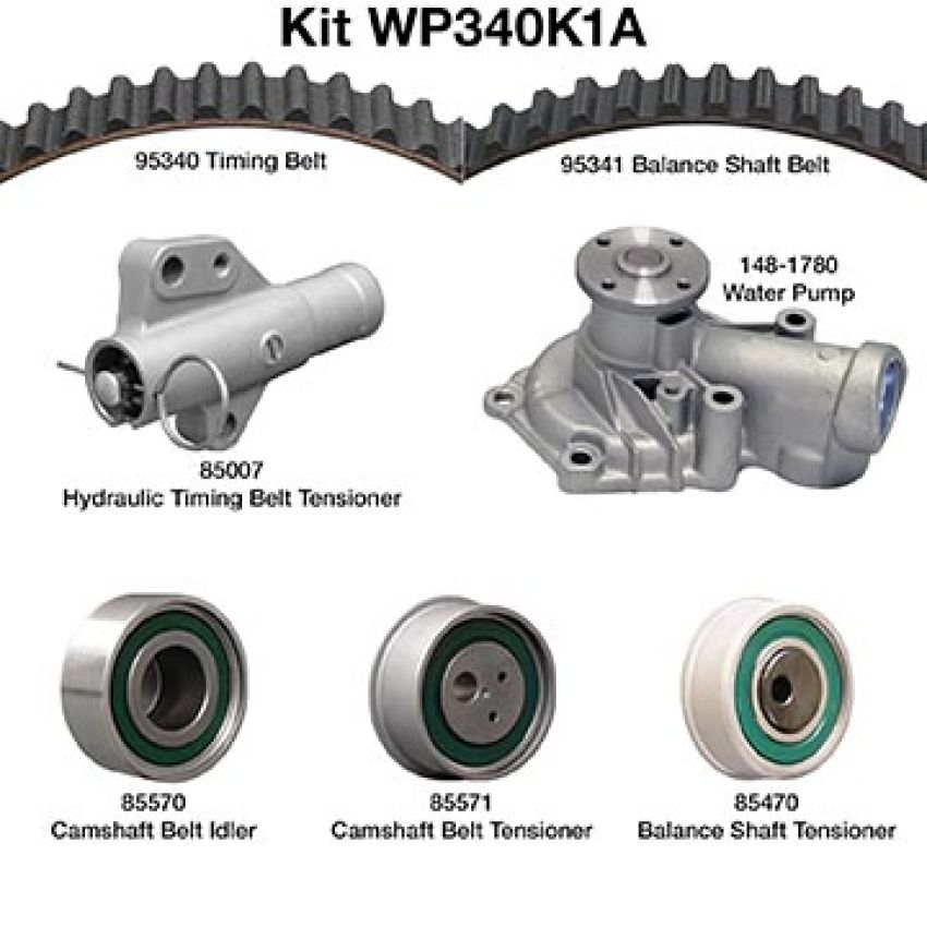 Dayco WP340K1A Water Pump Kit