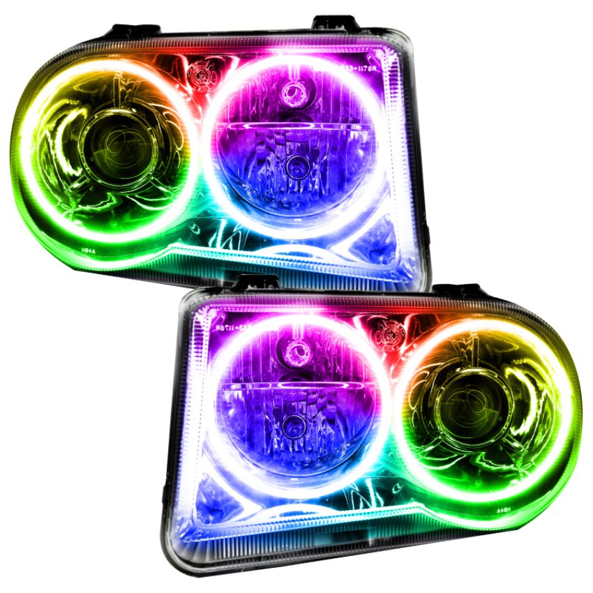 Oracle Lighting 7163-334 SMD Pre-Assembled Headlights, Non-HID, ColorSHIFT(tm) - No Controller