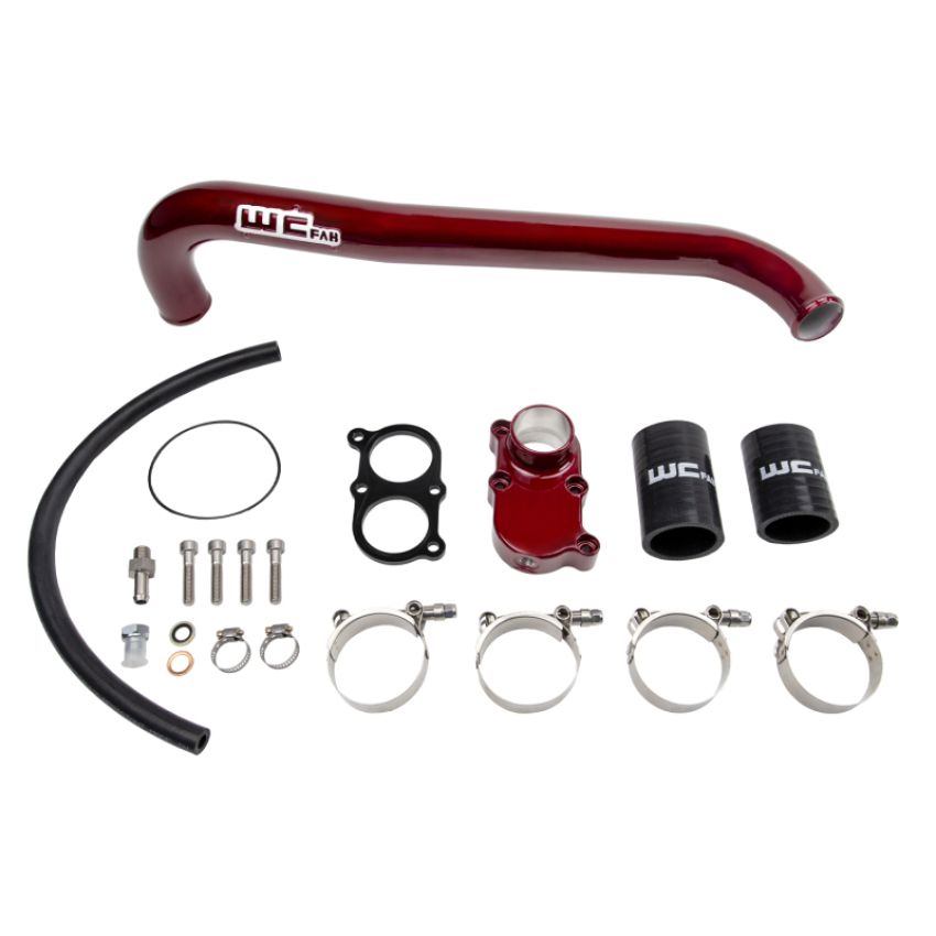 Wehrli WCF100405-CR 01-05 Duramax LB7/LLY Thermostat Housing Kit - Candy Red