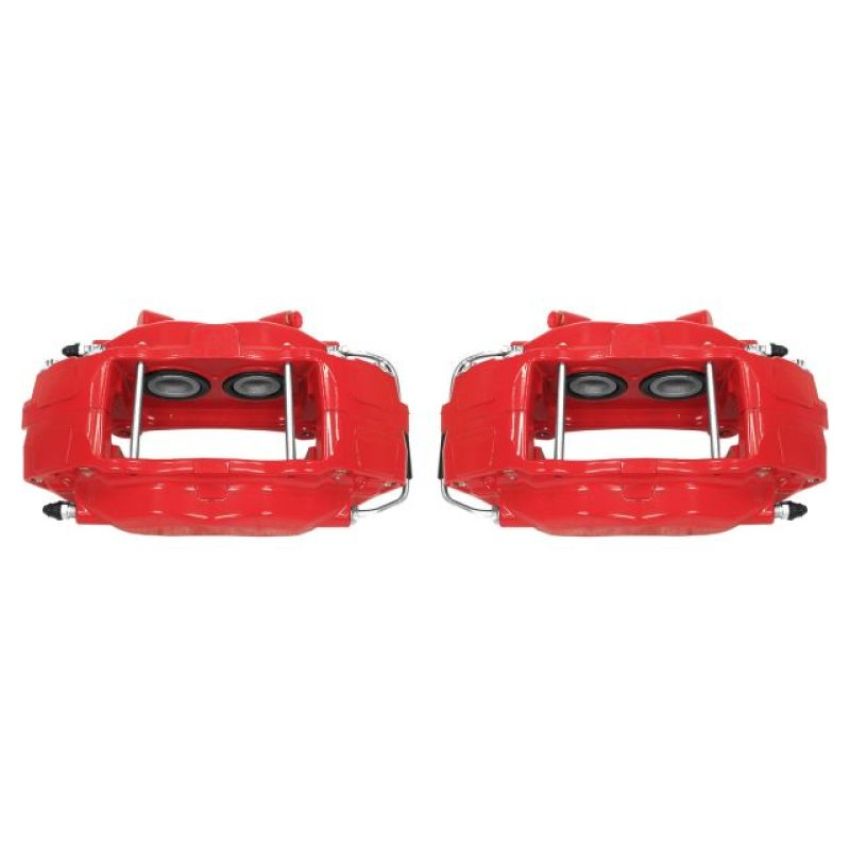 PowerStop S5128 Red Powder Coated Calipers