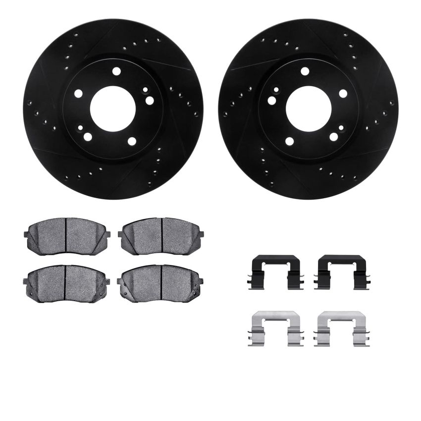 Dynamic Friction 8512-03019 Rotor Kit