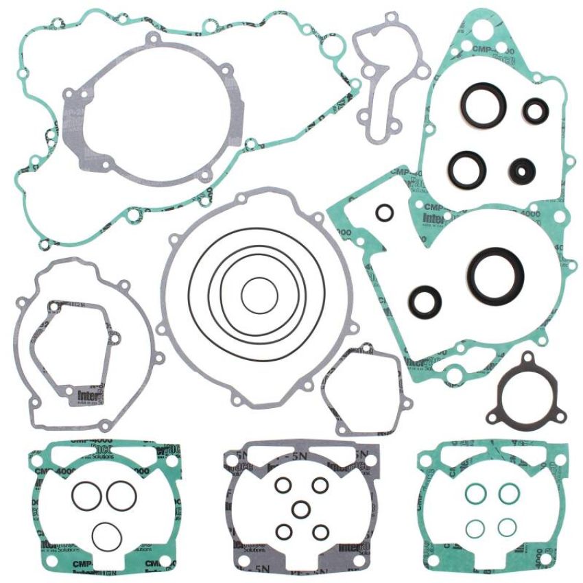 Vertex Pistons 811307 Vertex Gaskets 96-97 KTM EXC 360 Complete Gasket Kit w/ Oil Seals