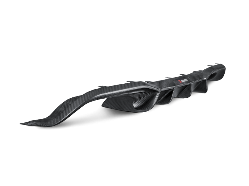 Akrapovic DI-BM/CA/3/M Rear Carbon Fiber Diffuser - Matte
