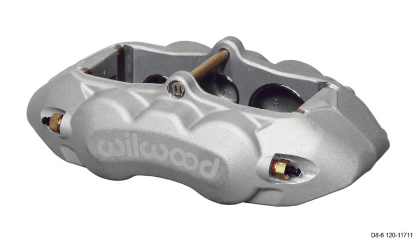 Wilwood 120-11711 Caliper-D8-6 R/H Front Clear 1.88/1.38/1.25in Pistons 1.25in Disc