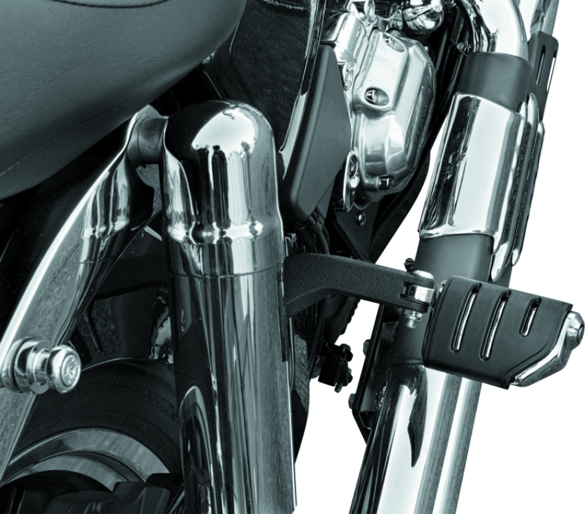 Kuryakyn 7592 Trident Dually With Male Mount Adapters Chrome