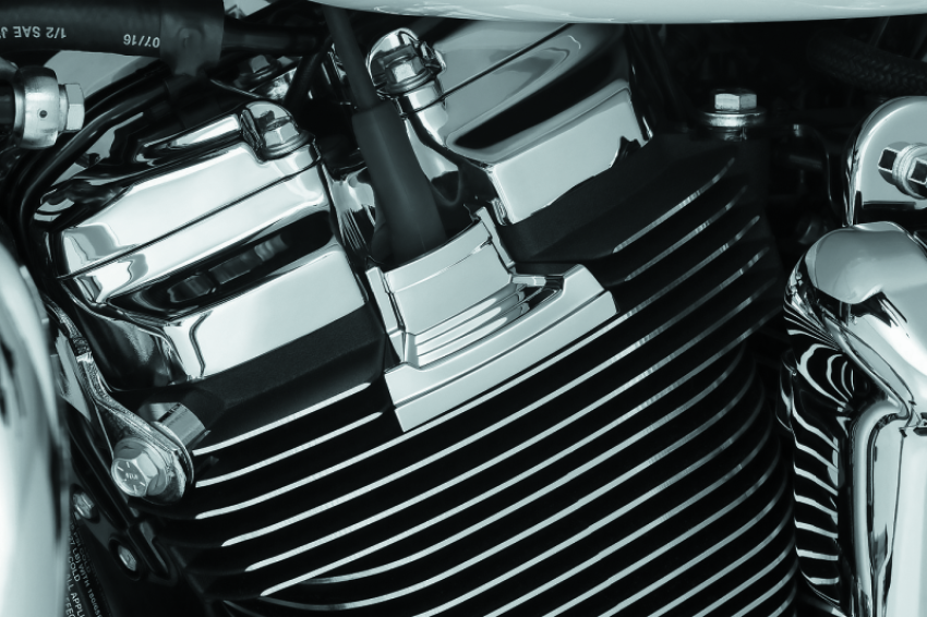 Kuryakyn 7185 Precision Spark Plug Cover Milwaukee-8 Chrome