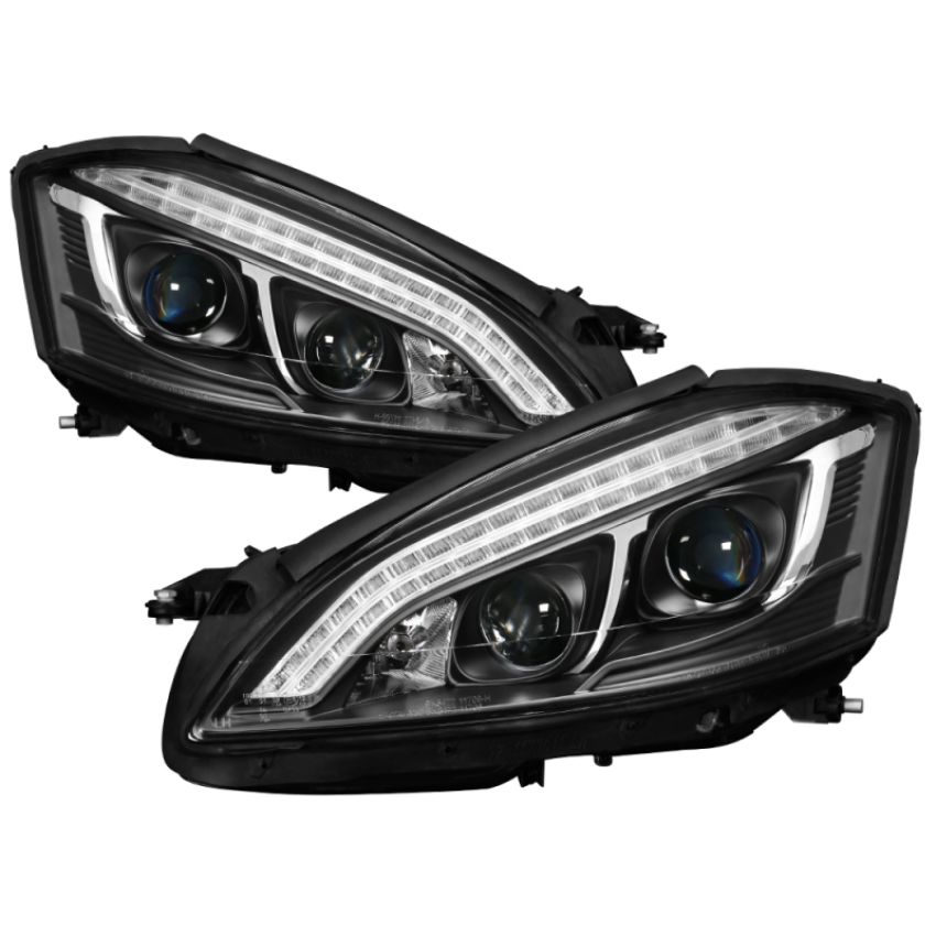 SPYDER 5083890 Projector Headlights - DRL LED - Black