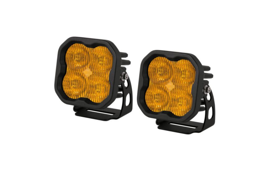 Diode Dynamics DD6492P SS3 LED Pod Max - Yellow SAE Fog Standard (Pair)