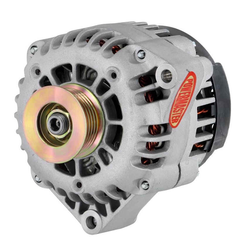 POWERMASTER PWM482478 Alternator 165 Amps GM 6-Groove - Natural