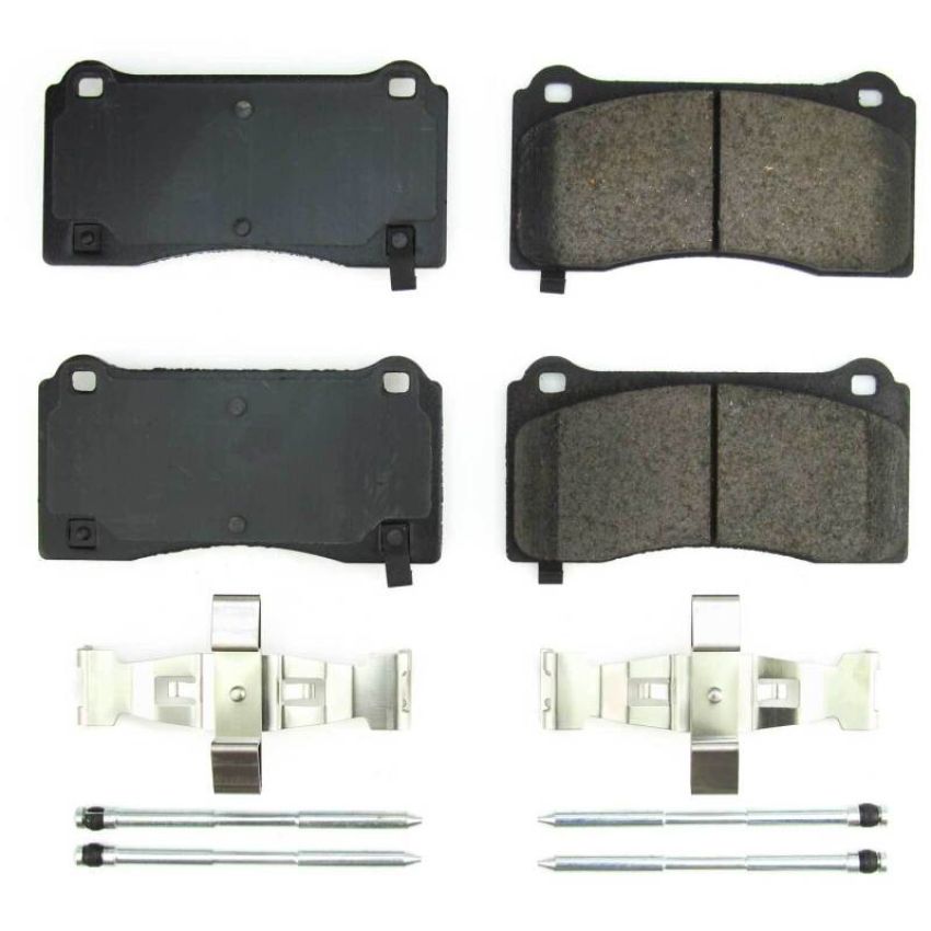 PowerStop 17-2195 PowerStop - Z17 Low-Dust Ceramic Brake Pads with Hardware