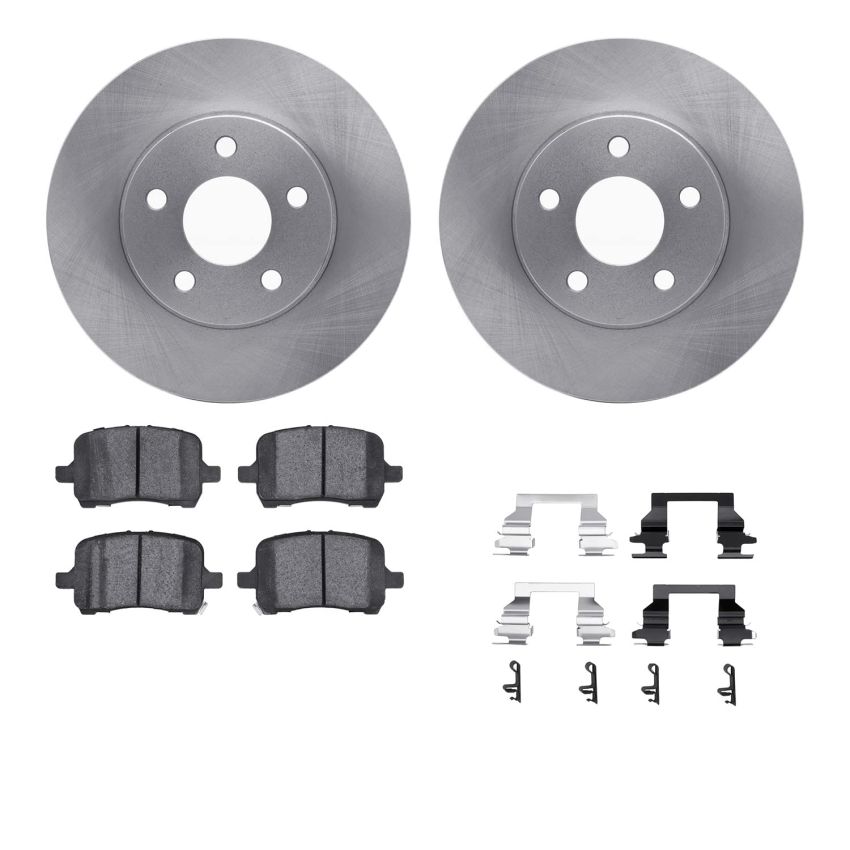 Dynamic Friction 6512-47179 Rotor Kit