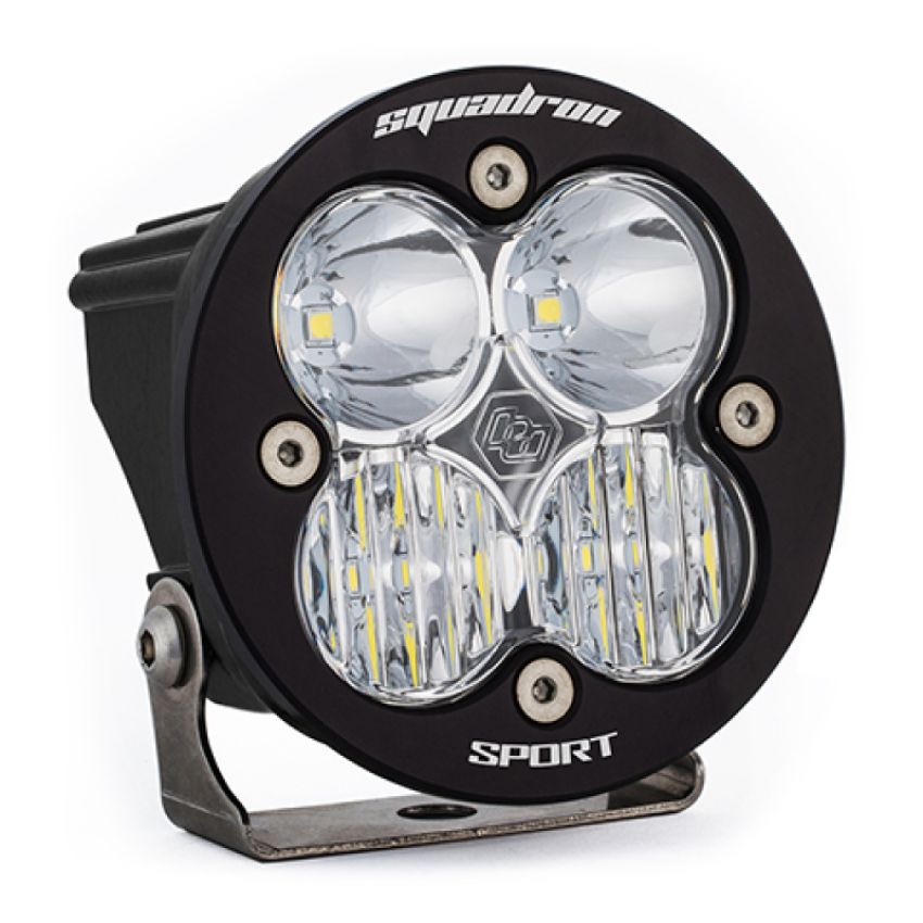 Baja Designs 580003 Squadron-R Sport Black LED Auxiliary Light Pod