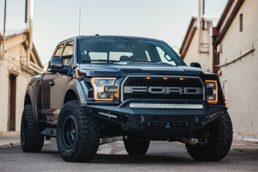 Addictive Desert Designs F117432860103 17-18 Ford F-150 Raptor HoneyBadger Front Bumper