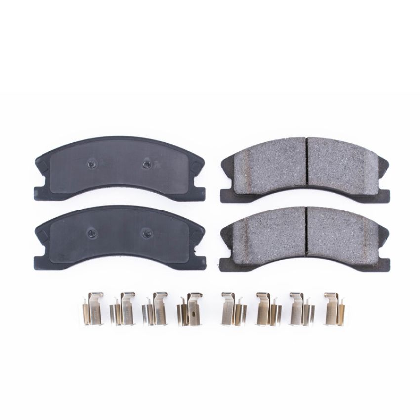 PowerStop 17-945 PowerStop - Z17 Low-Dust Ceramic Brake Pads with Hardware