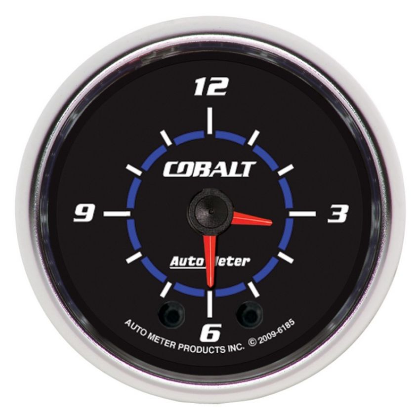 AutoMeter 6185 GAUGE, CLOCK, 2 1/16