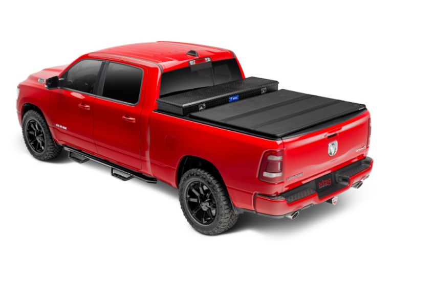 Extang 84422 2019 Dodge Ram (New Body Style - 6ft 4in) Solid Fold 2.0 Toolbox