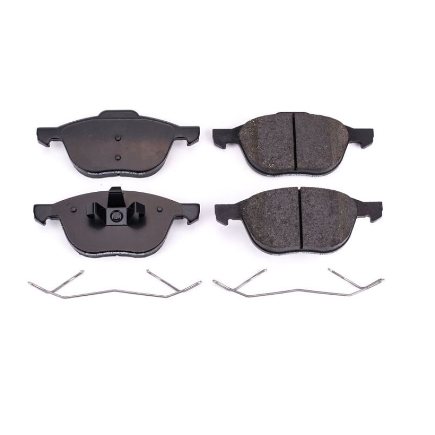 PowerStop 17-1044 PowerStop - Z17 Low-Dust Ceramic Brake Pads with Hardware