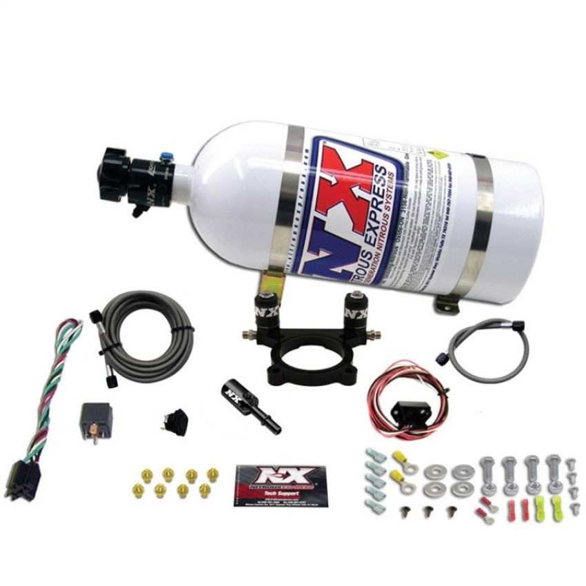 Nitrous Express 20942-10 DODGE DART 2.0L PLATE SYSTEM (35-100HP) WITH 10LB BOTTLE