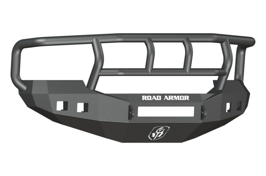 Road Armor 605R2B-NW 05-07 Ford F-250 Stealth Front Bumper w/Titan II Guard Wide Flare - Tex Blk