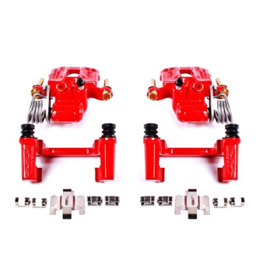 PowerStop S4824 Red Powder Coated Calipers