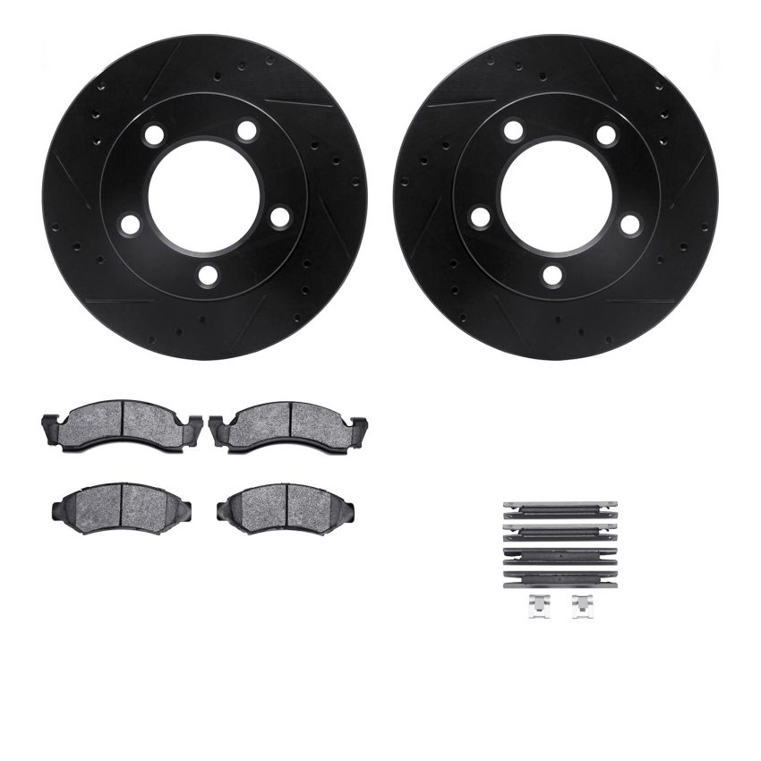 Dynamic Friction 8512-54051 Rotor Kit