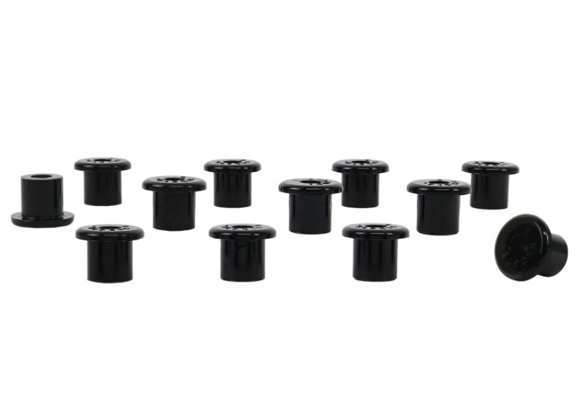 Whiteline W72315 76-86 Jeep CJ7 Spring Eye Front/Rear and Shackle Bushing Kit