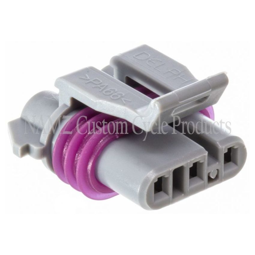 NAMZ ND-12129946-B 1998+ V-Twin OEM MAP Sensor Connector w/Terminals & Secondary Lock (HD 72230-98)