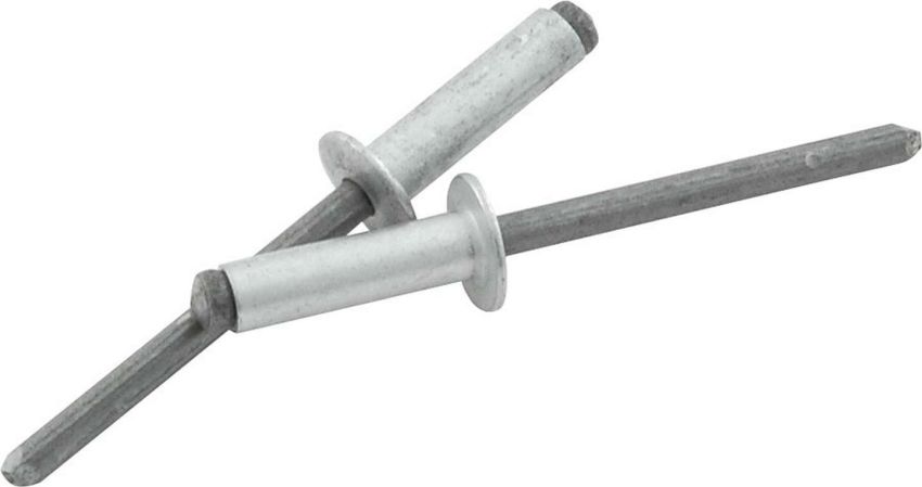 ALLSTAR PERFORMANCE ALL18105 Sm Hd Rivet Silver 250pk