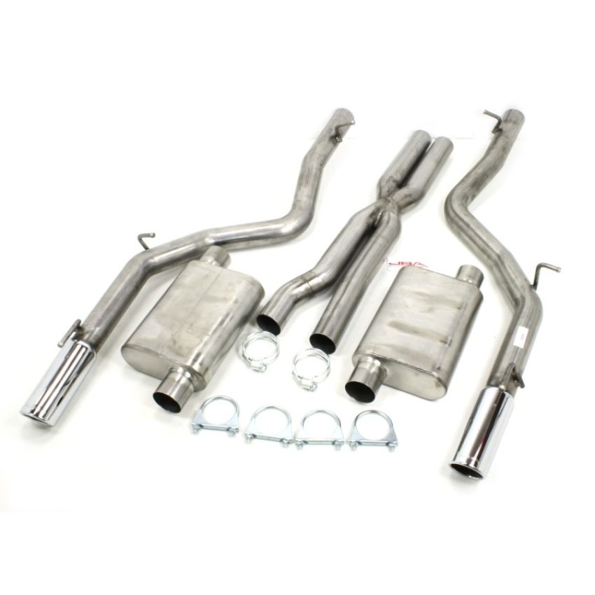 JBA 40-1667 12-14 Chrysler 300C SRT8 6.1L/6.4L 409SS Dual Rear Exit Cat-Back Exhaust