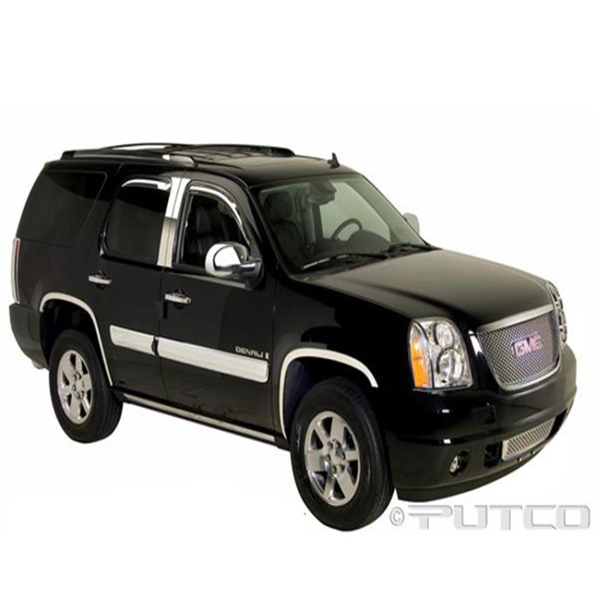 Putco 405625 07-14 GMC Yukon w/o Side Molding DH/FTC/HL/MC/RH//TL/WH Chrome Trim Accessory Kits