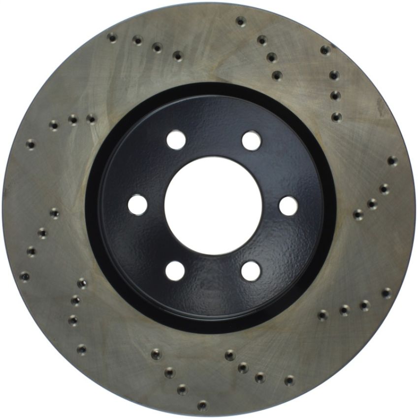 Stoptech 128.63036L Drilled Sport Brake Rotor