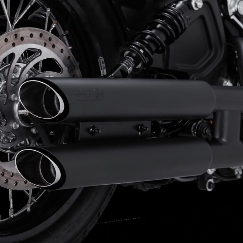 Vance and Hines 48323 Vance & Hines 15-20 Harley Davidson Indian Scout Twin Slash 3in PCX Slip-On Exhaust