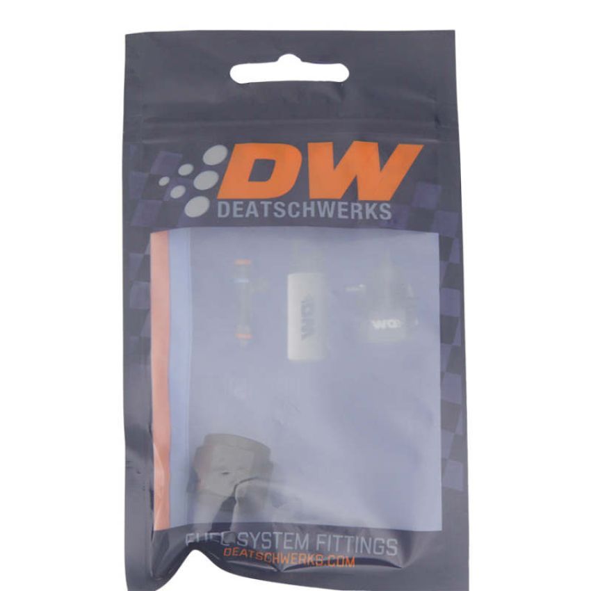 DeatschWerks 6-02-0714-B 6AN Female Flare Cap - Anodized Matte Black