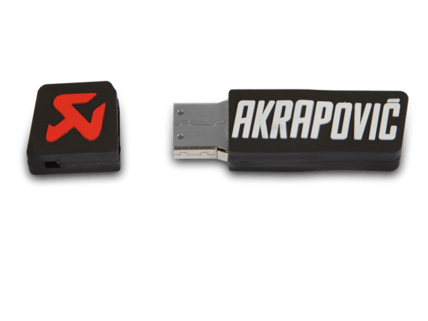 Akrapovic 801608 USB Key Rubber 16GB 69.5x20