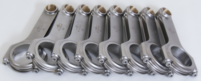 EAGLE EAGCRS61353D2000 BBC 4340 Forged H-Beam Rods 6.135 w/ARP2000