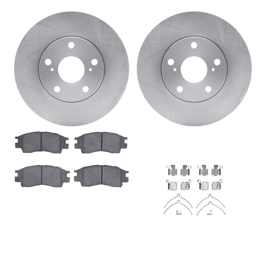 Dynamic Friction 6512-76308 Rotor Kit