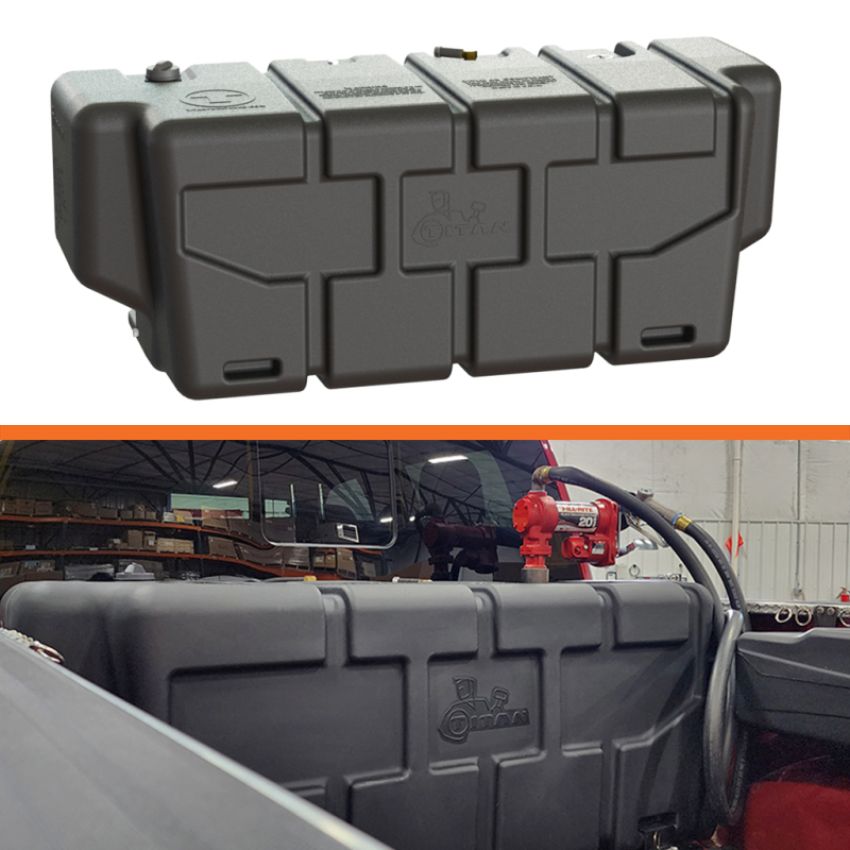 Titan Fuel Tanks 5015100 Universal 100 Gallon In-Bed Trasnfer Tank