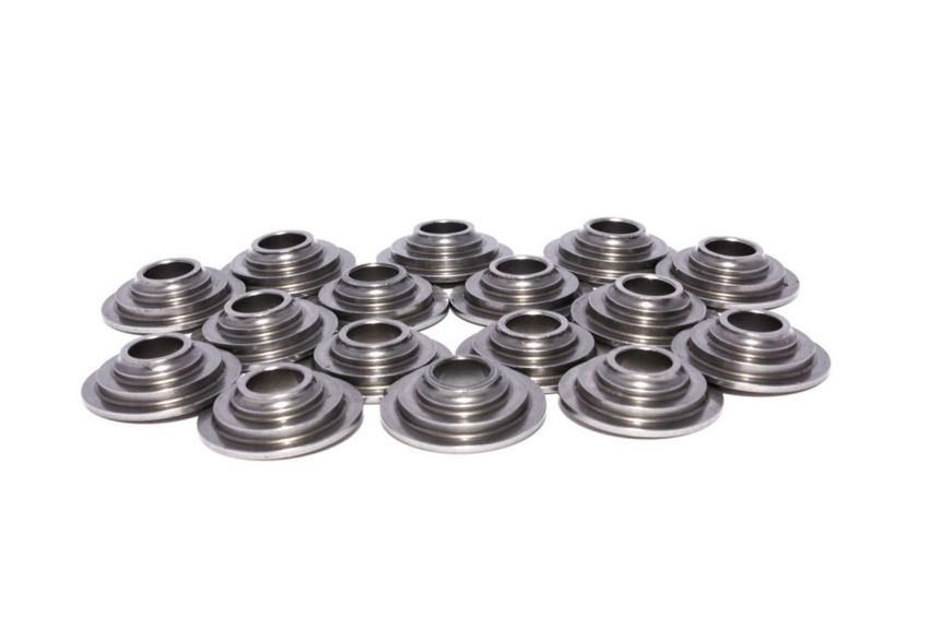 COMP CAMS COM1777-16 Valve Spring Retainers - L/W Tool Steel 7 Degree