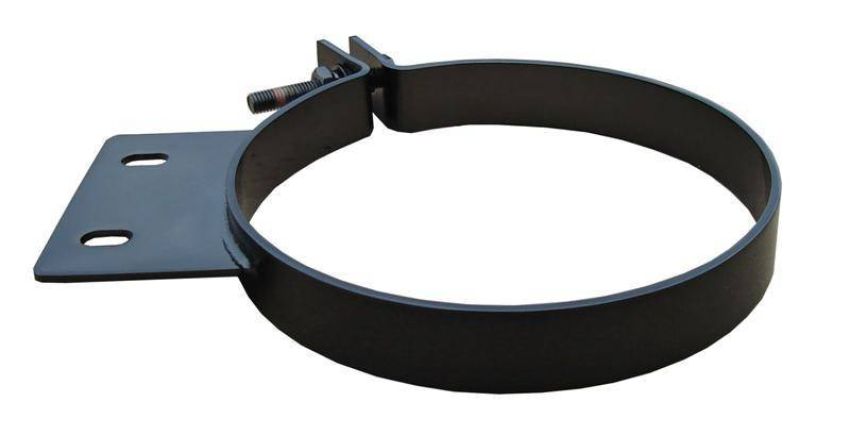 PYPES PERFORMANCE EXHAUST PYPHSC007B Black Stack Clamp Stain less 7in