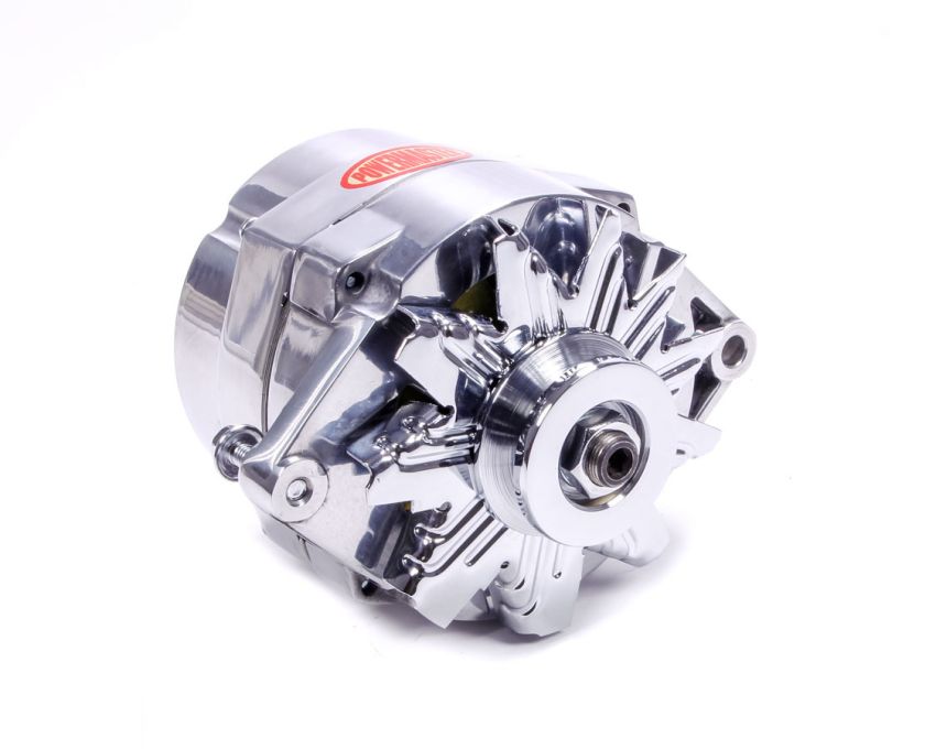 POWERMASTER PWM27294 Polished 100 amp Delco Alternator