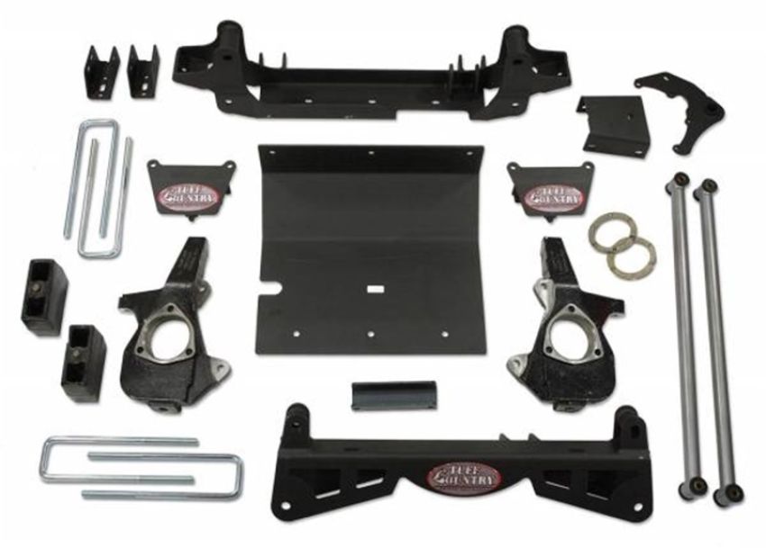 Tuff Country 16993 01-10 Chevy Silverado 2500HD 4x4 6in Lift Kit (w/3pc Sub Frame No Shocks)